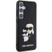Originálne puzdro KARL LAGERFELD KLHCS24S3DRKCNK pre SASMSUNG S24 (3D RUBBER KC NFT) čierne