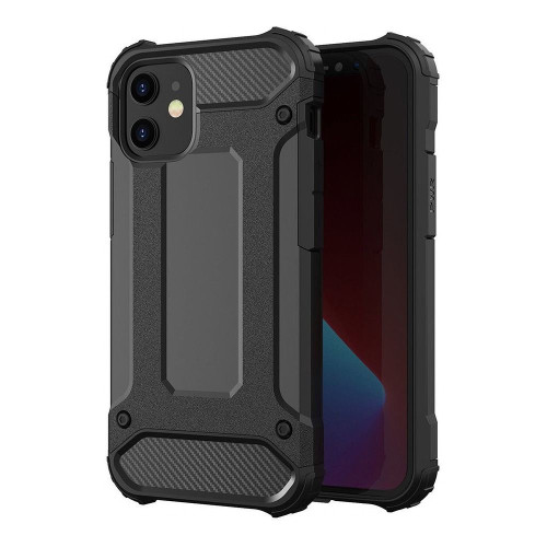 Puzdro ARMOR pre IPHONE 12 / 12 Pro čierne
