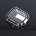 Puzdro Bestsuit s hybridným sklom pre Apple Watch série 7/8/9-41 mm - priehľadné