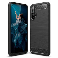 Puzdro CARBON pre HONOR 20 / Nova 5T čierne
