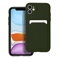 Puzdro CARD pre IPHONE 11 zelené 