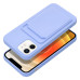 Puzdro CARD pre IPHONE 12 fialové 