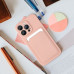 puzdro CARD pre IPHONE 13 Pro Max pink 