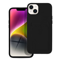 Puzdro CARD pre IPHONE 14 Plus čierne 