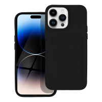 Puzdro CARD pre IPHONE 14 Pro Max čierne 