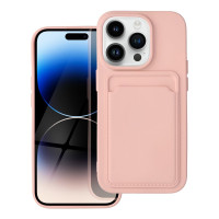 Puzdro CARD pre IPHONE 14 Pro ružové 