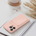 Puzdro CARD pre IPHONE 16 pink 