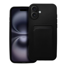 Puzdro CARD pre IPHONE 16 Plus čierne 
