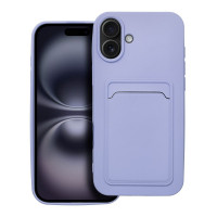 Puzdro CARD pre IPHONE 16 Plus fialové 