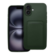 Puzdro CARD pre IPHONE 16 Plus zelené 