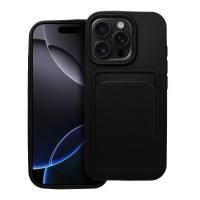 Puzdro CARD pre IPHONE 16 Pro čierne 