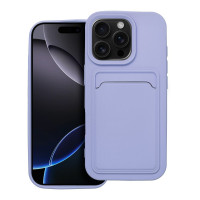 Puzdro CARD pre IPHONE 16 Pro fialové