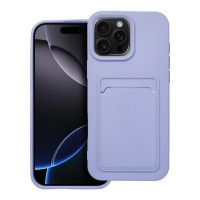 Puzdro CARD pre IPHONE 16 Pro Max fialové 