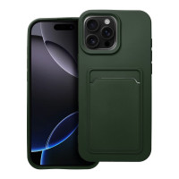 Puzdro CARD pre IPHONE 16 Pro Max zelené 