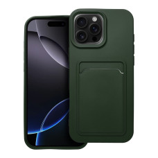 Puzdro CARD pre IPHONE 16 Pro Max zelené 