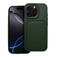 Puzdro CARD pre IPHONE 16 Pro zelené 