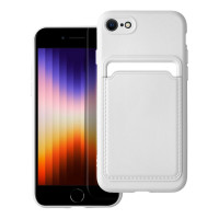 Puzdro CARD pre IPHONE 7 / 8 / SE 2020 / SE 2022 biele 