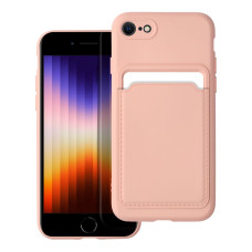 Puzdro CARD pre IPHONE 7 / 8 / SE 2020 / SE 2022 ružové 