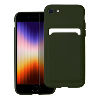 Puzdro CARD pre IPHONE 7 / 8 / SE 2020 / SE 2022 zelené 