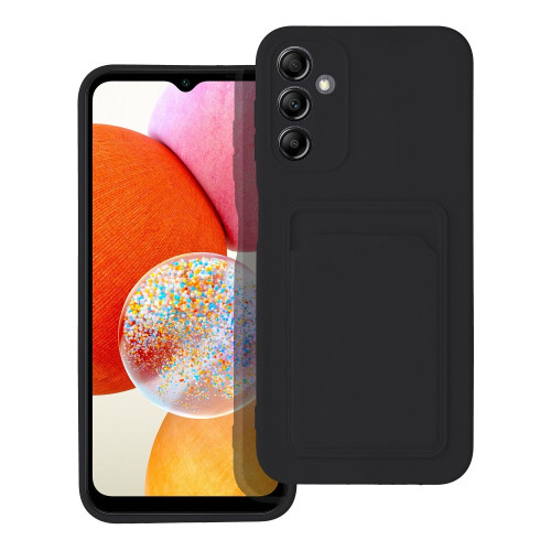 puzdro CARD pre SAMSUNG A14 5G / A14 4G čierne 