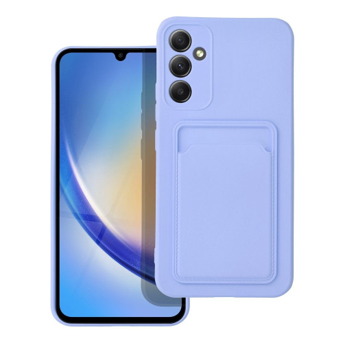 puzdro CARD pre SAMSUNG A34 5G violet 