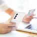 puzdro CARD pre SAMSUNG S23 Plus white 
