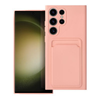 Puzdro CARD pre SAMSUNG S23 Ultra pink 