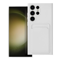 Puzdro CARD pre SAMSUNG S23 Ultra white 