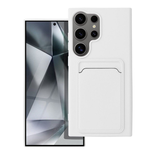 puzdro CARD pre SAMSUNG S24 Ultra white 