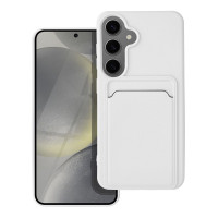 puzdro CARD pre SAMSUNG S24 white 