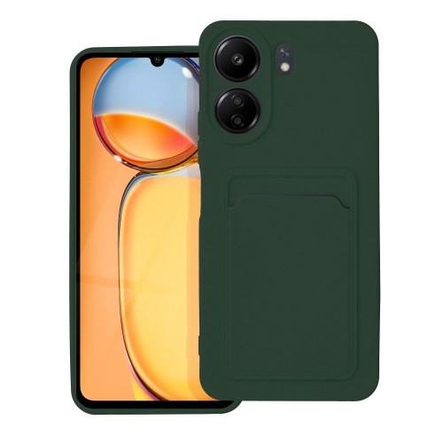 puzdro CARD pre XIAOMI Redmi 13C / POCO C65 green 