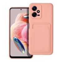 Puzdro CARD pre XIAOMI Redmi NOTE 12 5G ružové 