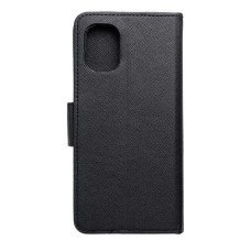 Puzdro FANCY Book pre MOTOROLA MOTO G55 5G čierne