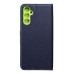 Puzdro FANCY Book pre SAMSUNG A14 4G / A14 5G navy / lime