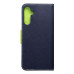 Puzdro FANCY Book pre SAMSUNG A15 5G navy / lime
