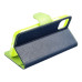 Puzdro FANCY Book pre SAMSUNG A52 LTE / A52 5G / A52S navy/lime