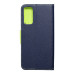 Puzdro FANCY Book pre SAMSUNG S20 FE / S20 FE 5G navy/lime