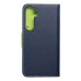 Puzdro Fancy Book pre SAMSUNG S24 PLUS navy / lime