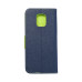 Puzdro FANCY Book pre XIAOMI Note 9 Pro navy/lime