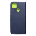 Puzdro FANCY Book pre XIAOMI Redmi 9C navy/lime