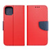 Puzdro Fancy Book pre XIAOMI Redmi NOTE 13 4G červené / námornícke