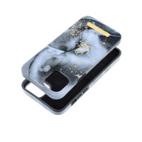 Puzdro FORCELL F-PROTECT Mirage kompatibilné s MagSafe pre IPHONE 14 Plus mramorová hmla