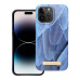 Puzdro FORCELL F-PROTECT Mirage kompatibilné s MagSafe pre IPHONE 14 Pro Max blue bird
