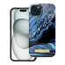 Puzdro FORCELL F-PROTECT Mirage kompatibilné s MagSafe pre IPHONE 15 Plus ocean marble