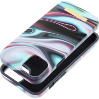 Puzdro FORCELL F-PROTECT Mirage kompatibilné s MagSafe pre IPHONE 15 Plus žiarivé