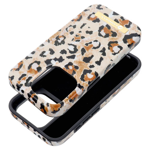 Puzdro FORCELL F-PROTECT Mirage kompatibilné s MagSafe pre IPHONE 15 wild panther
