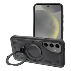 Puzdro FROST ARMOR pre SAMSUNG S24 Plus / S25 Plus čierne
