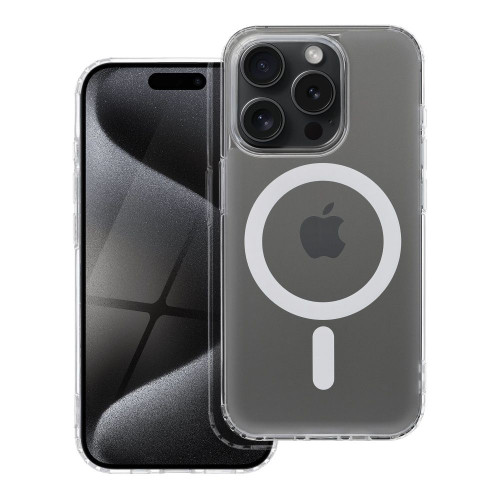 Puzdro FROST MAG COVER kompatibilné s MagSafe pre IPHONE 11 Pro transparentné