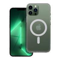 Puzdro FROST MAG COVER kompatibilné s MagSafe pre IPHONE 13 Pro Max transparentné