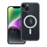 Puzdro FROST MAG COVER kompatibilné s MagSafe pre IPHONE 14 Plus transparentné